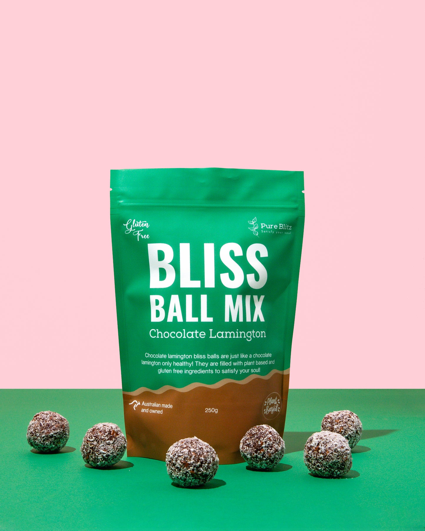 Chocolate Lamington bliss ball mix