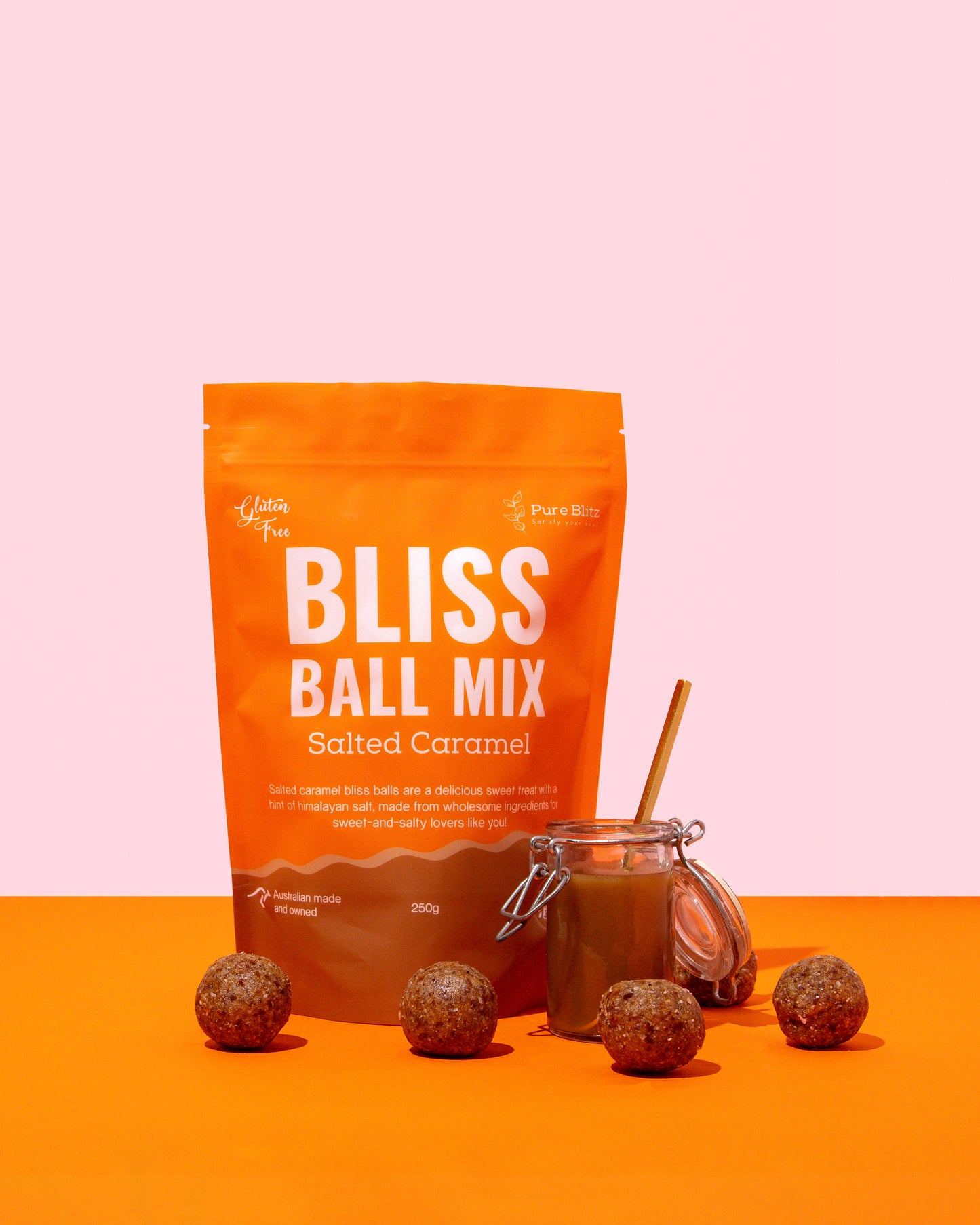 Salted Caramel bliss ball mix