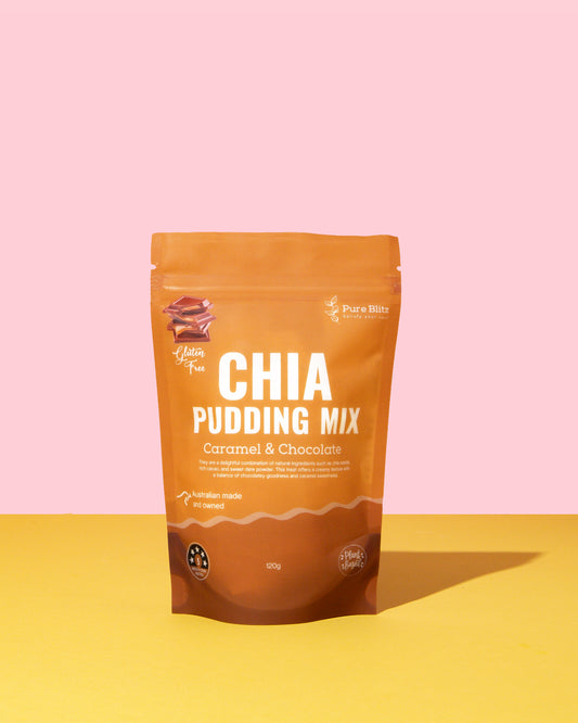 Caramel/choc chia pudding mix