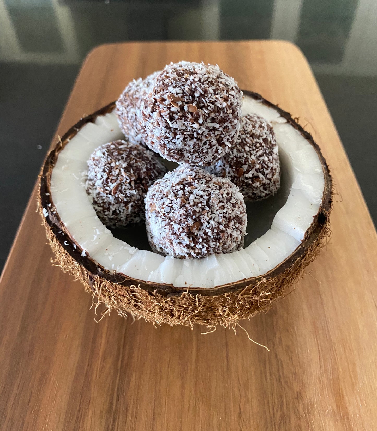 Chocolate Lamington bliss ball mix